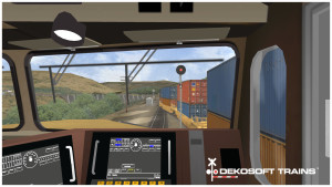 UP intermodal train
